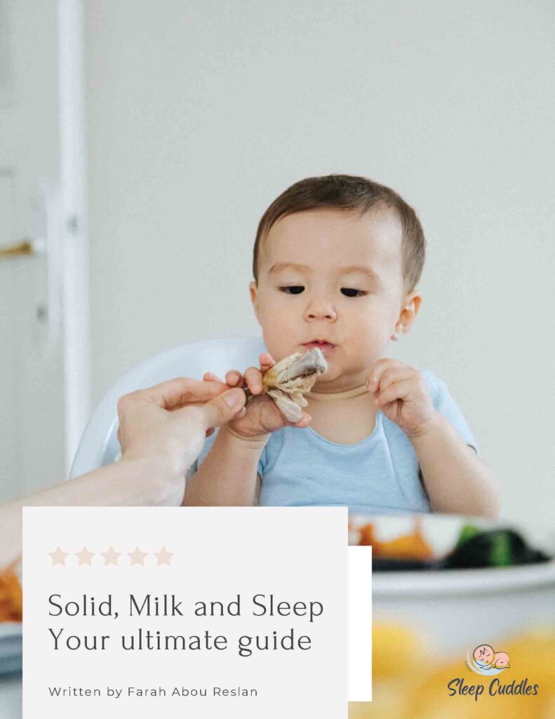 Sleep, Milk and Food Routine Guide